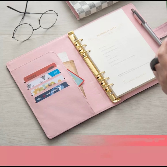 Luxury Checkered A5 Agenda Planner- Planer Cover - Picture 8 of 11